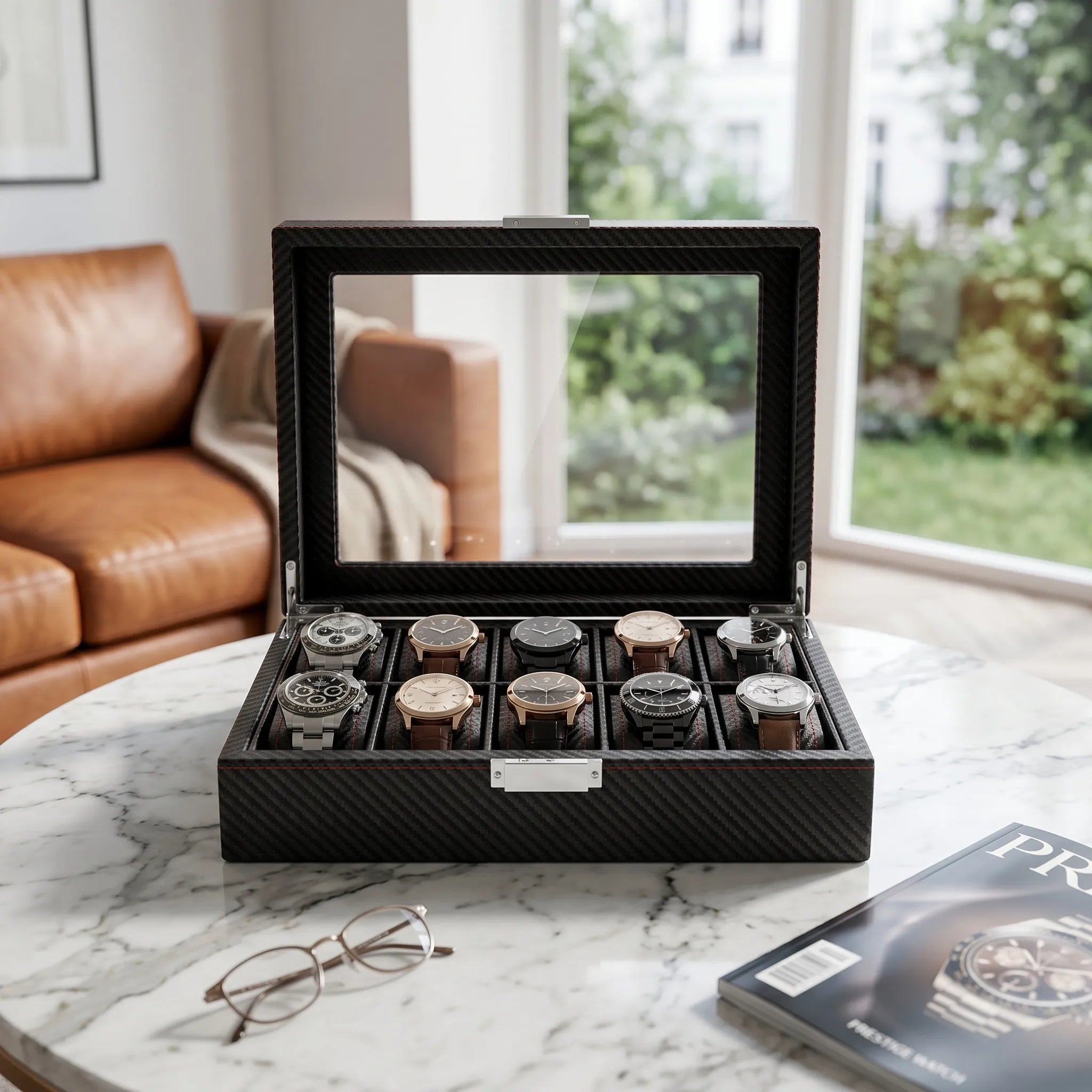 Boîte à Montres – Carbon Matrix X