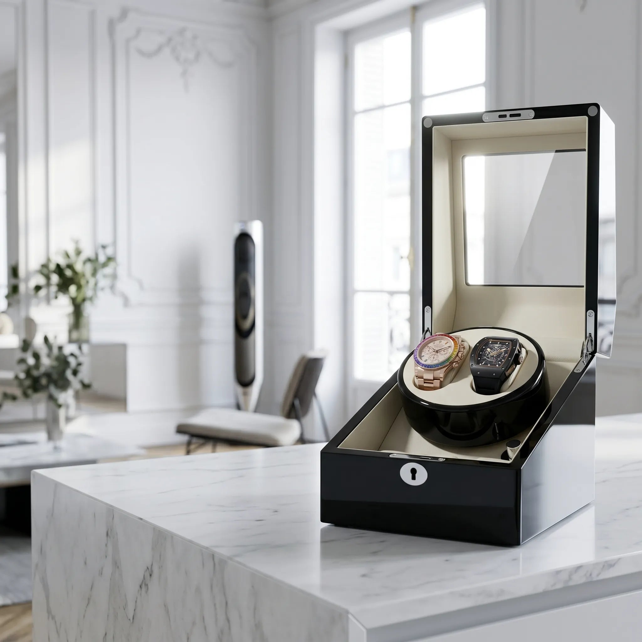 Coffret Remontoir – Pourpre Genève