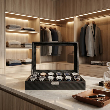 Boîte à Montres – Carbon Matrix XII