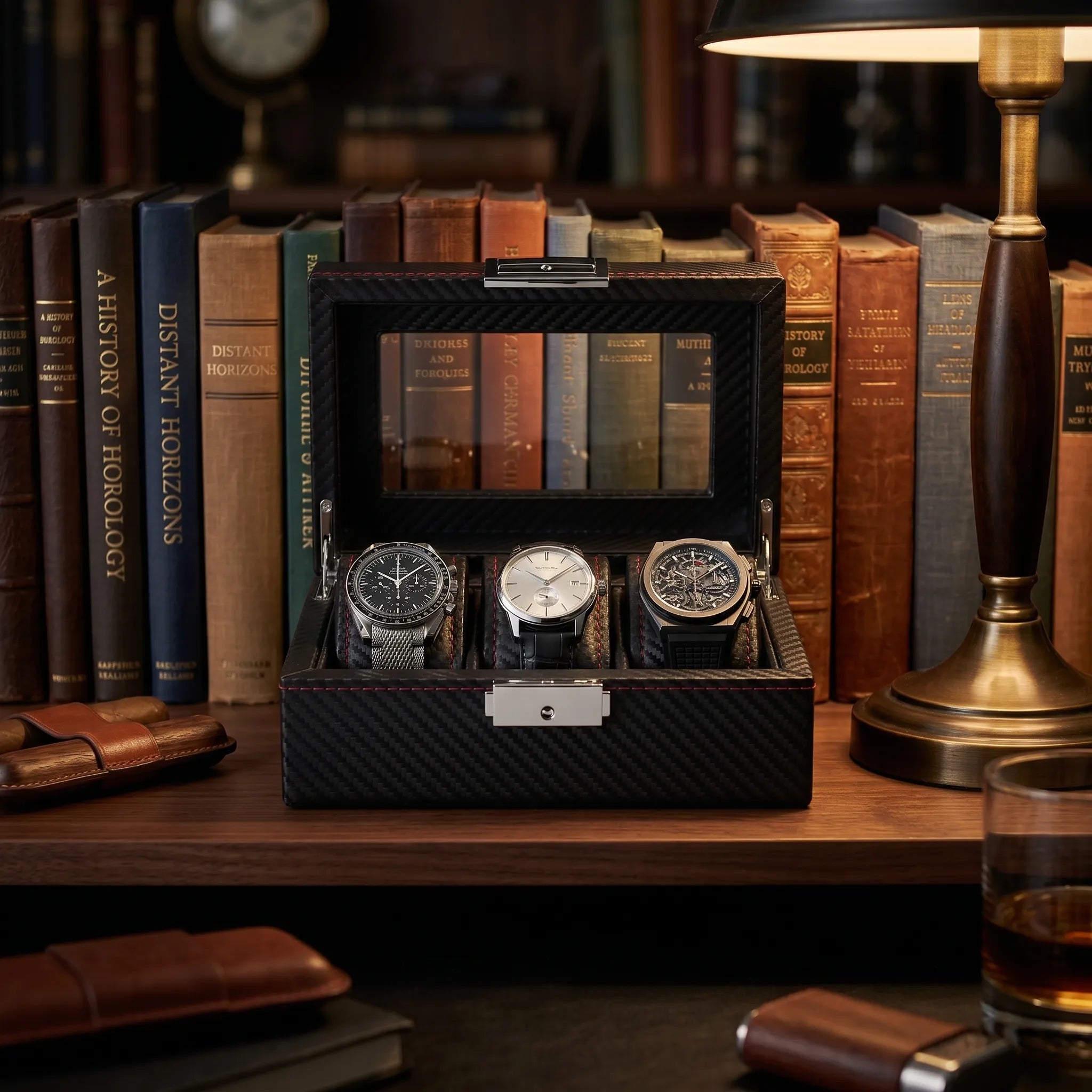 Boîte à Montres – Carbon Matrix III